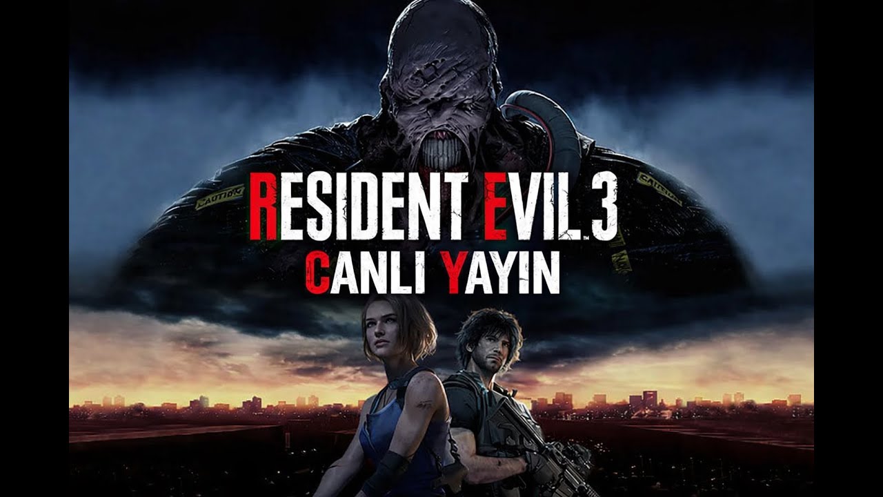 RESIDENT EVIL 3 CANLI YAYIN KAMERALI