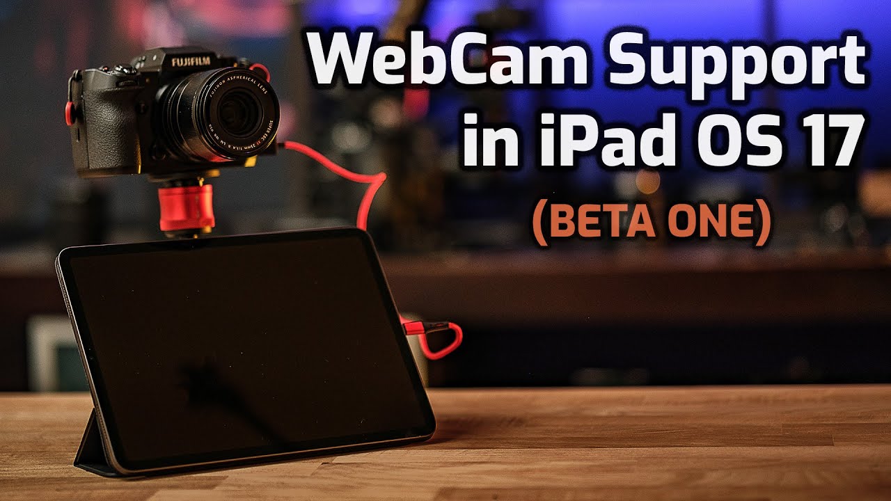 Facetiming with Fuji and Sony Cameras on an iPad