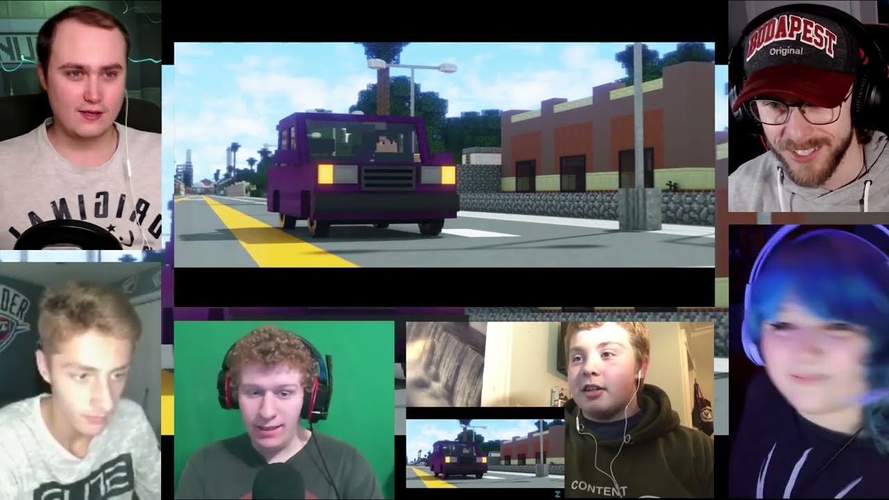&ldquo;After Show&rdquo; Minecraft FNAF Animation Music Video (Song by TryHardNinja) [REACTION MASH-UP]