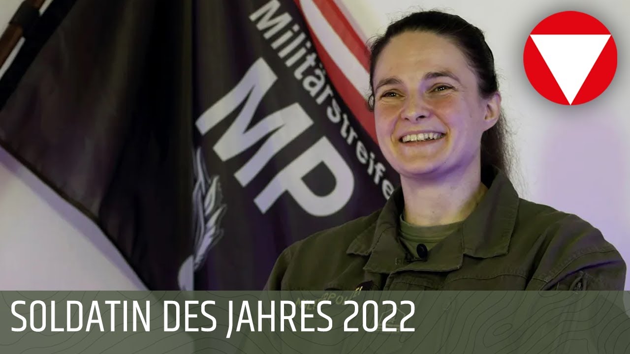Soldatin des Jahres 2022 - Stabswachtmeister Eva Ferris