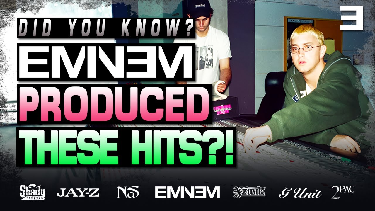10 BEATS You DIDN'T Know Eminem PRODUCED | Documentary