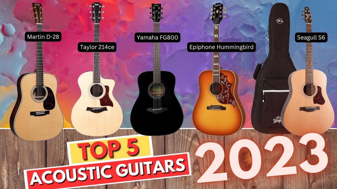 Top 5 BEST Acoustic Guitars in 2023