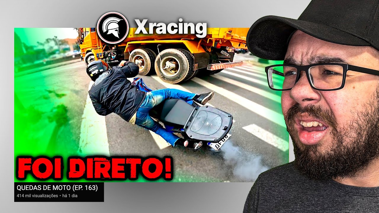 QUEDAS DE MOTO (EP. 163) - REACT XRACING