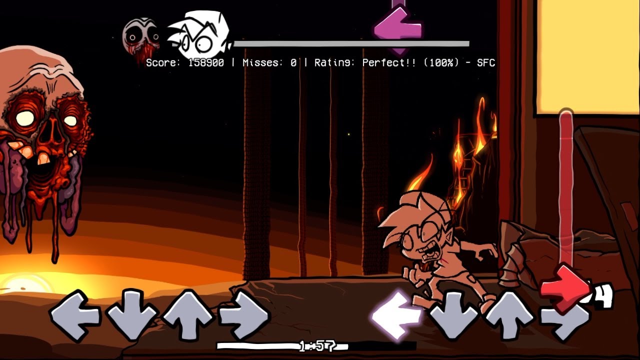 FNF - Friday Night Crunchin' V3 - Alert (by Luna & Sturm) - [FC/4k]