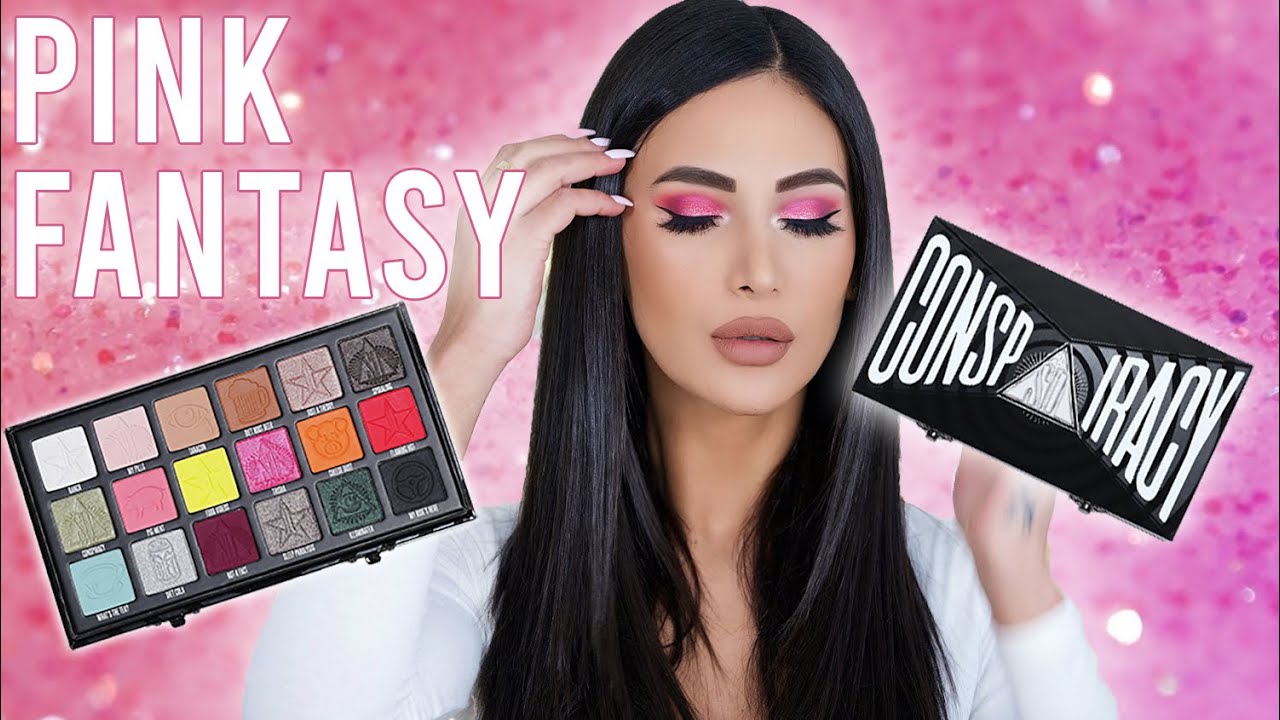 Shane Dawson X Jeffree Star Cosmetics Conspiracy Palette Tutorial - Pink Fantasy Eyeshadow Look 🌸✨