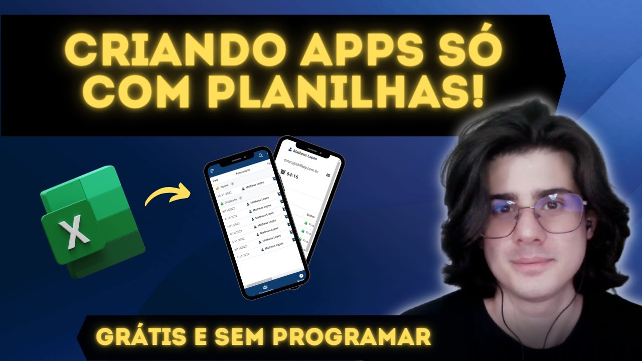 Criando App de ponto eletrônico só com planilhas | AppSheet (Pt.2)
