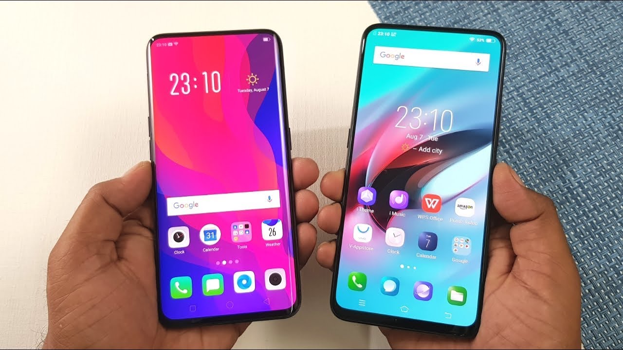 Oppo Find X vs Vivo Nex Speed Test !