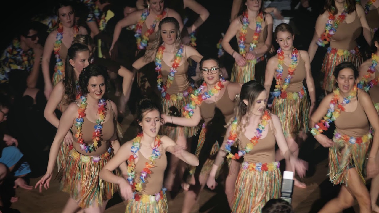 Maturitní ples 4.B Hawaii | předtančení