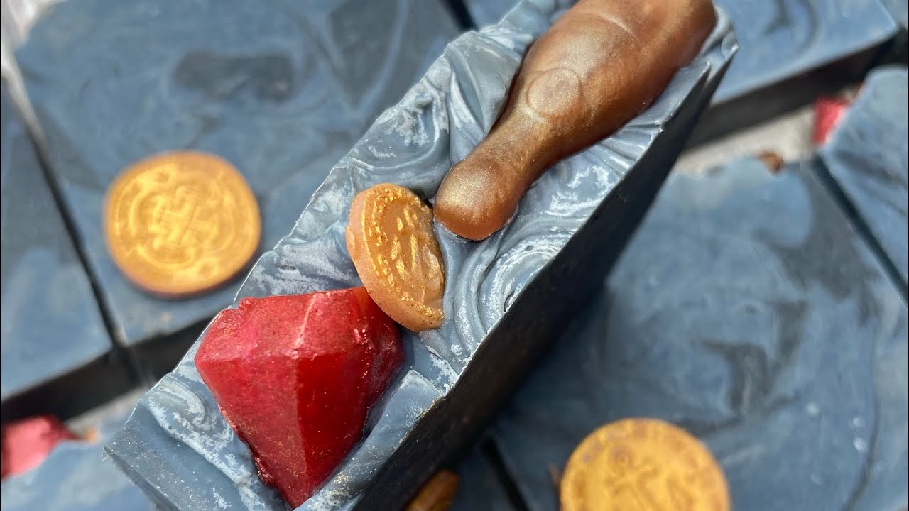 Making A PIRATE’S LIFE Soap Cold Process | 🏴‍☠️ Luna Fae Creations