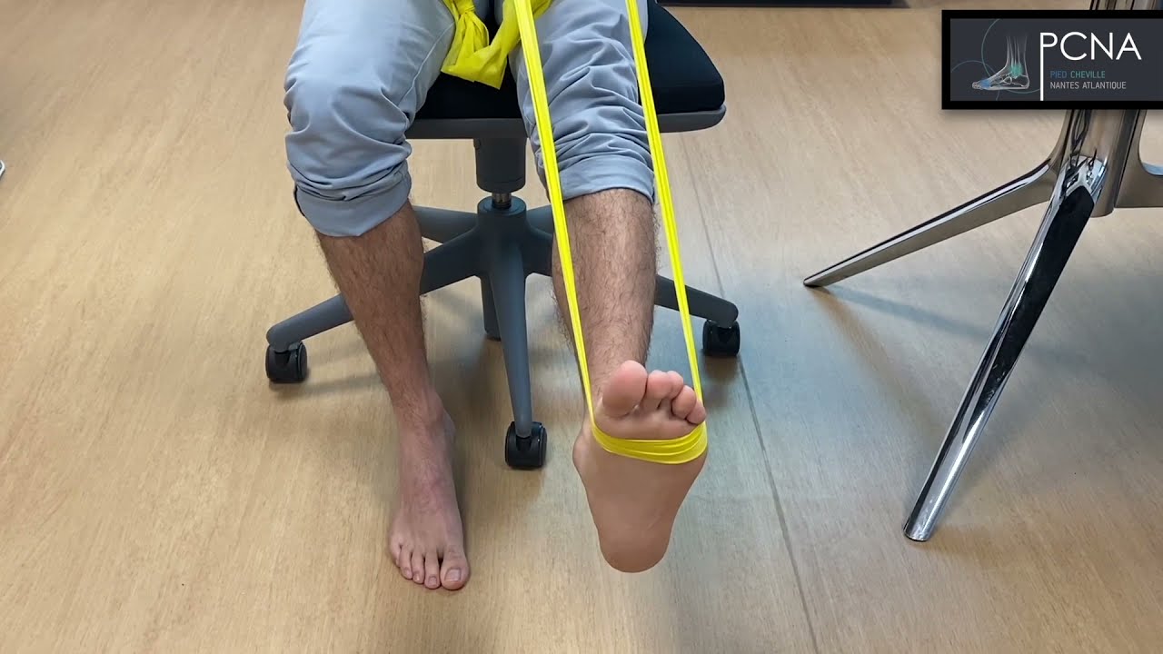 REEDUCATION PATIENT SUITE A PROTHESE CHEVILLE