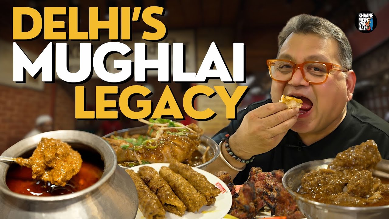 Delhi's Ultimate Mughlai Feast ft.@Shoaib Arora | Karim Since 1913 | Mutton Korma |Mutton Seekh Kabab
