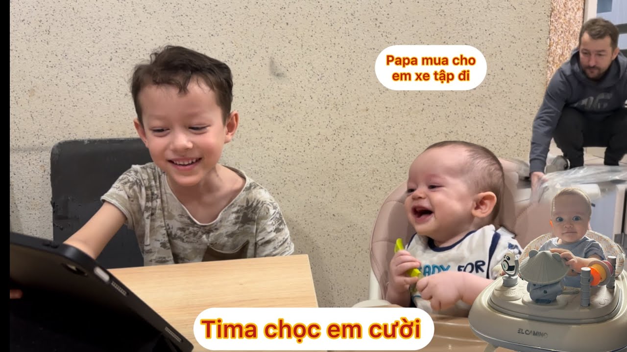 Em bé Marco vui tính…đầu năm may mắn cô chú nha😍