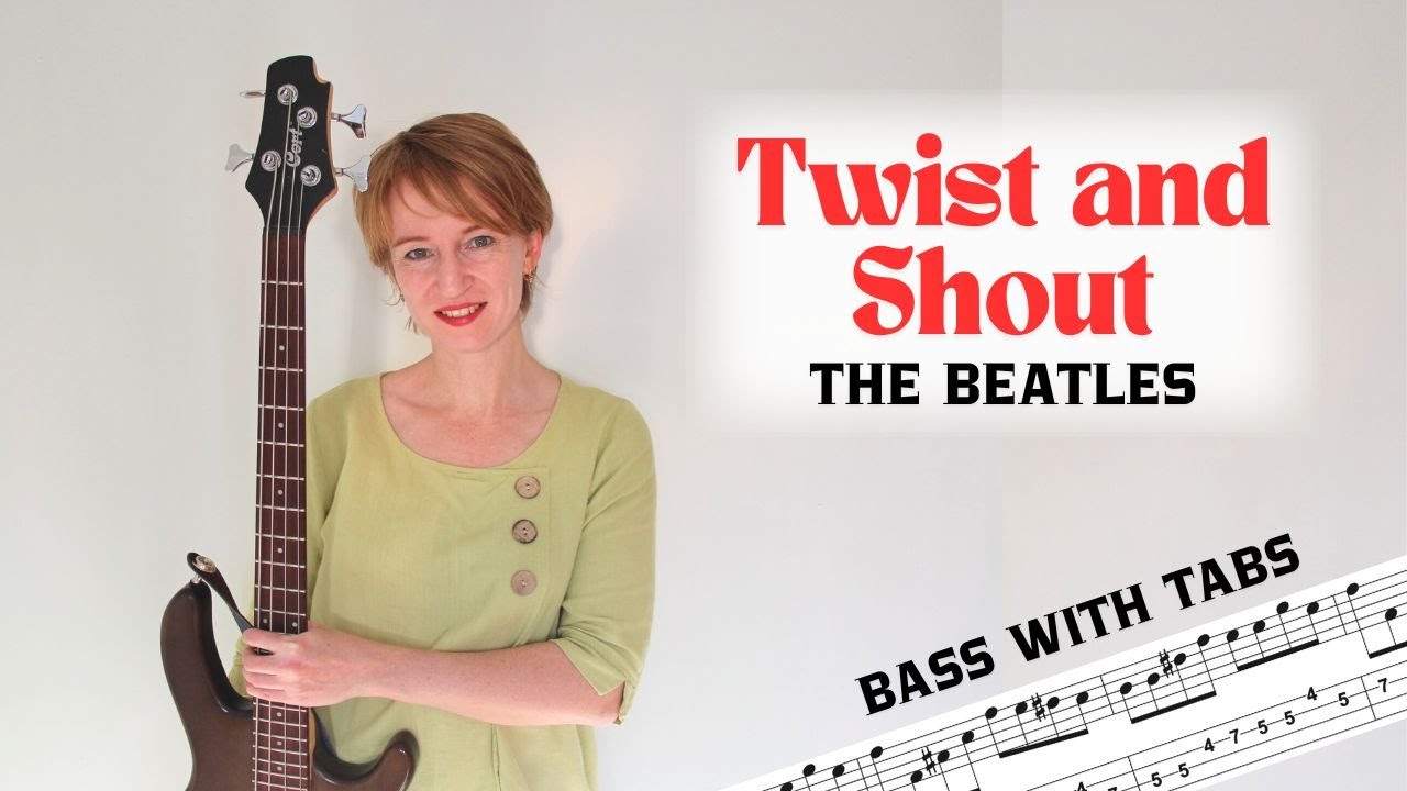 Twist And Shout by The Beatles // Bass Cover with Tab