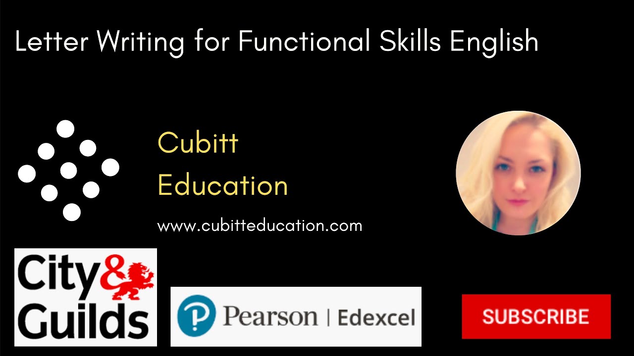 Letter Writing for Functional Skills English - Level 1 and Level 2