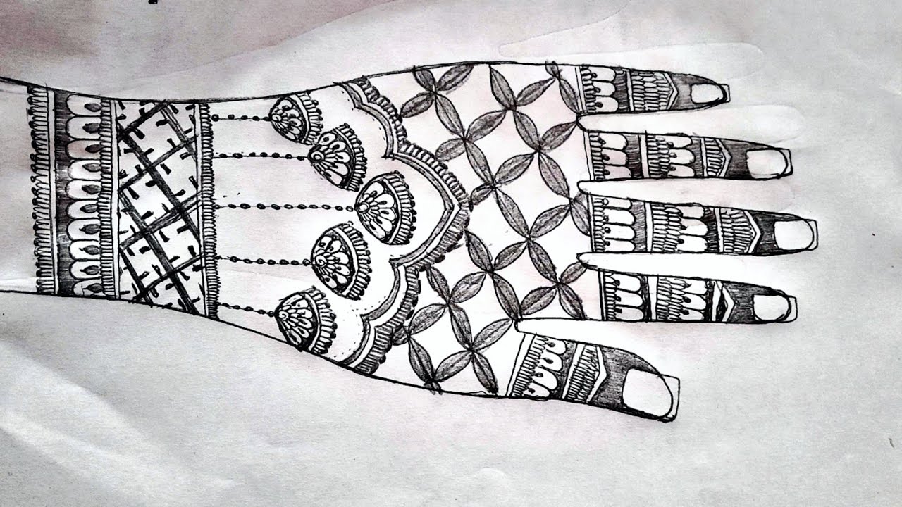 Very Easy back hand bridal mehndi design || dulhan full hand mehndi design || mehndi design 