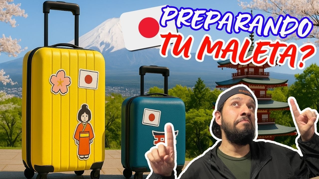 🛫🇯🇵 Cómo preparar tu MALETA de VIAJE a JAPÓN 🧳