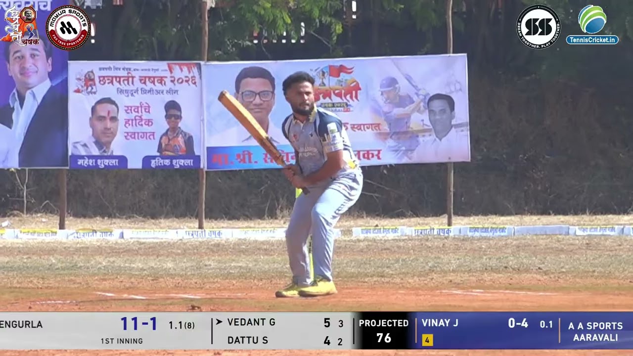 A A SPORTS AARAVALI VS BOTHAM WORRIES VENGURLA || CHHATRAPATI CHASHAK 2026