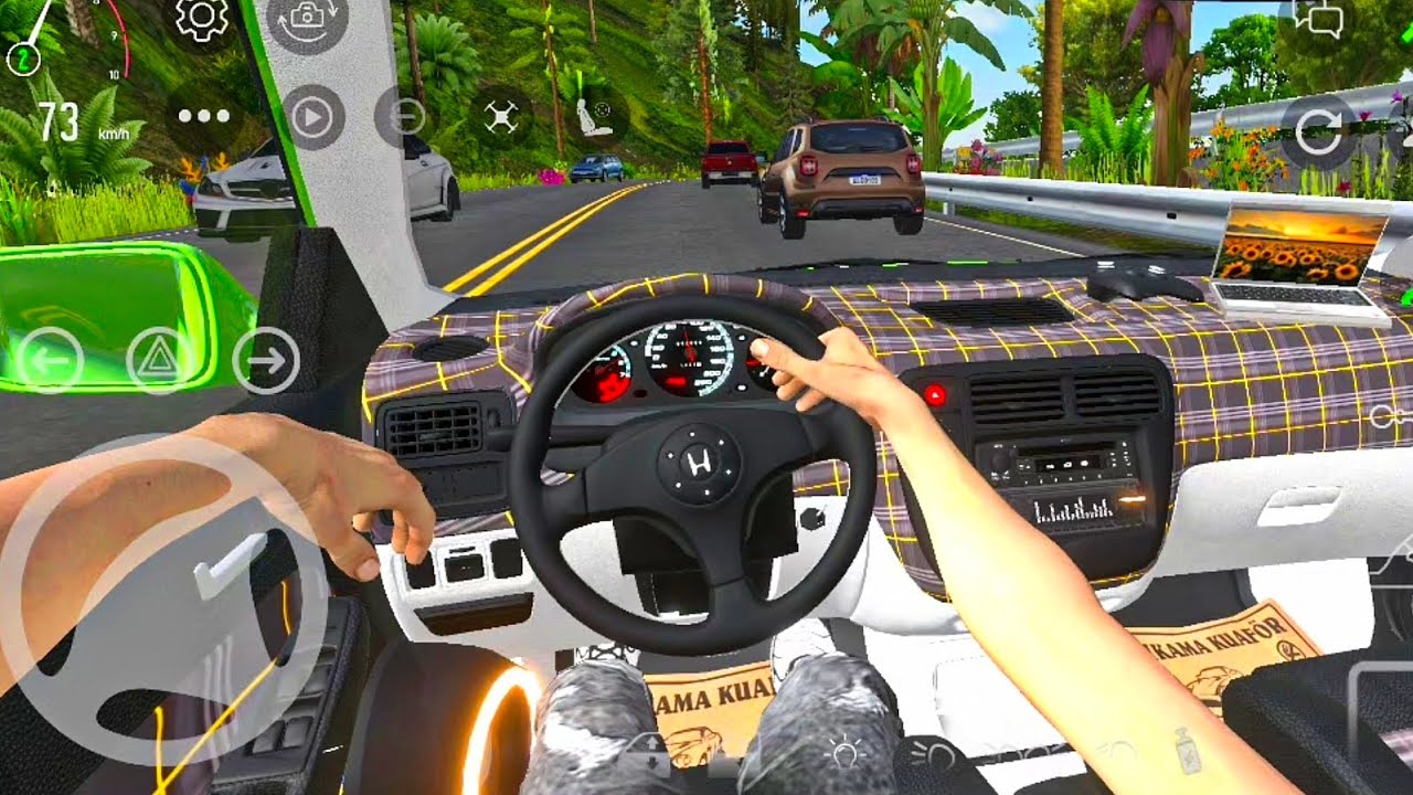 New etiket online 🚙🚦 Costum cars Online - HONDA CIVIC Pov car driving Android gameplay 