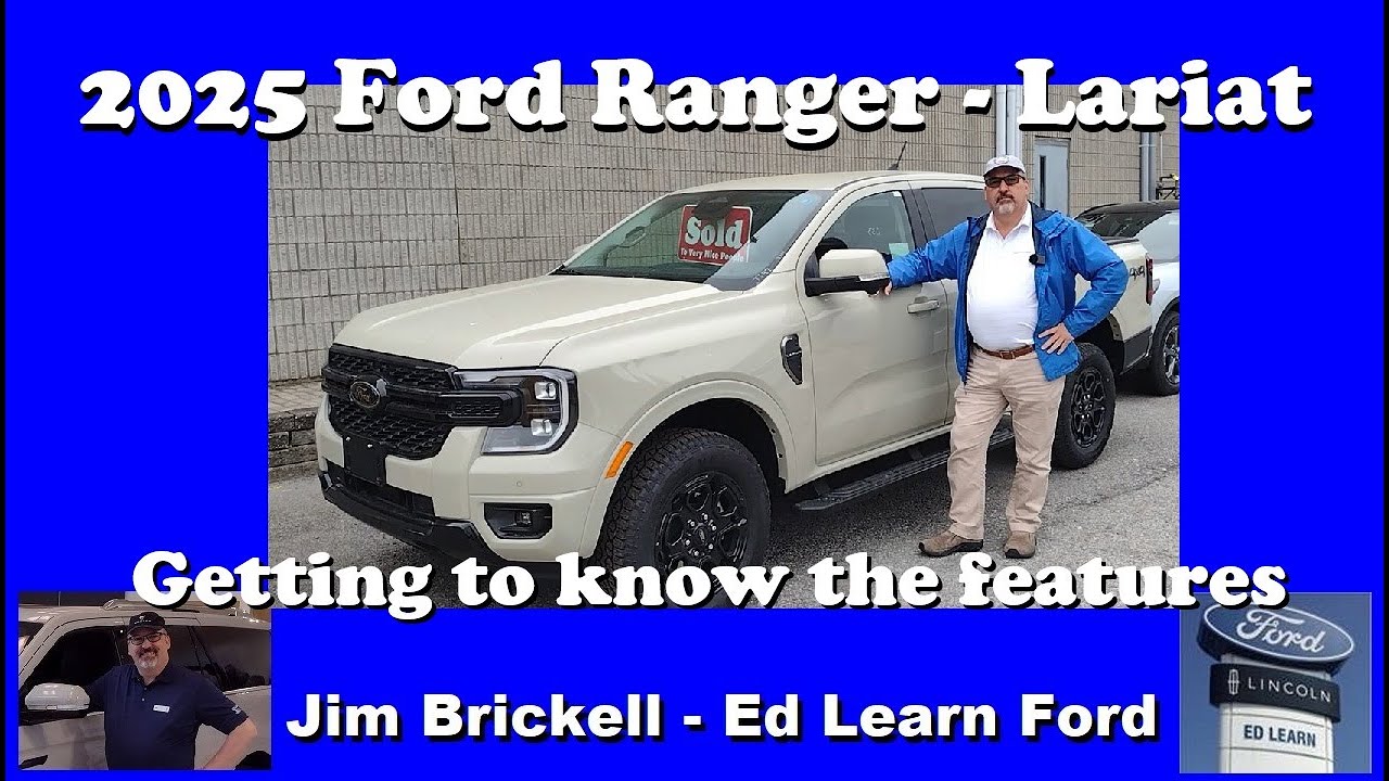 2025 Ford Ranger Lariat - Getting to know the features