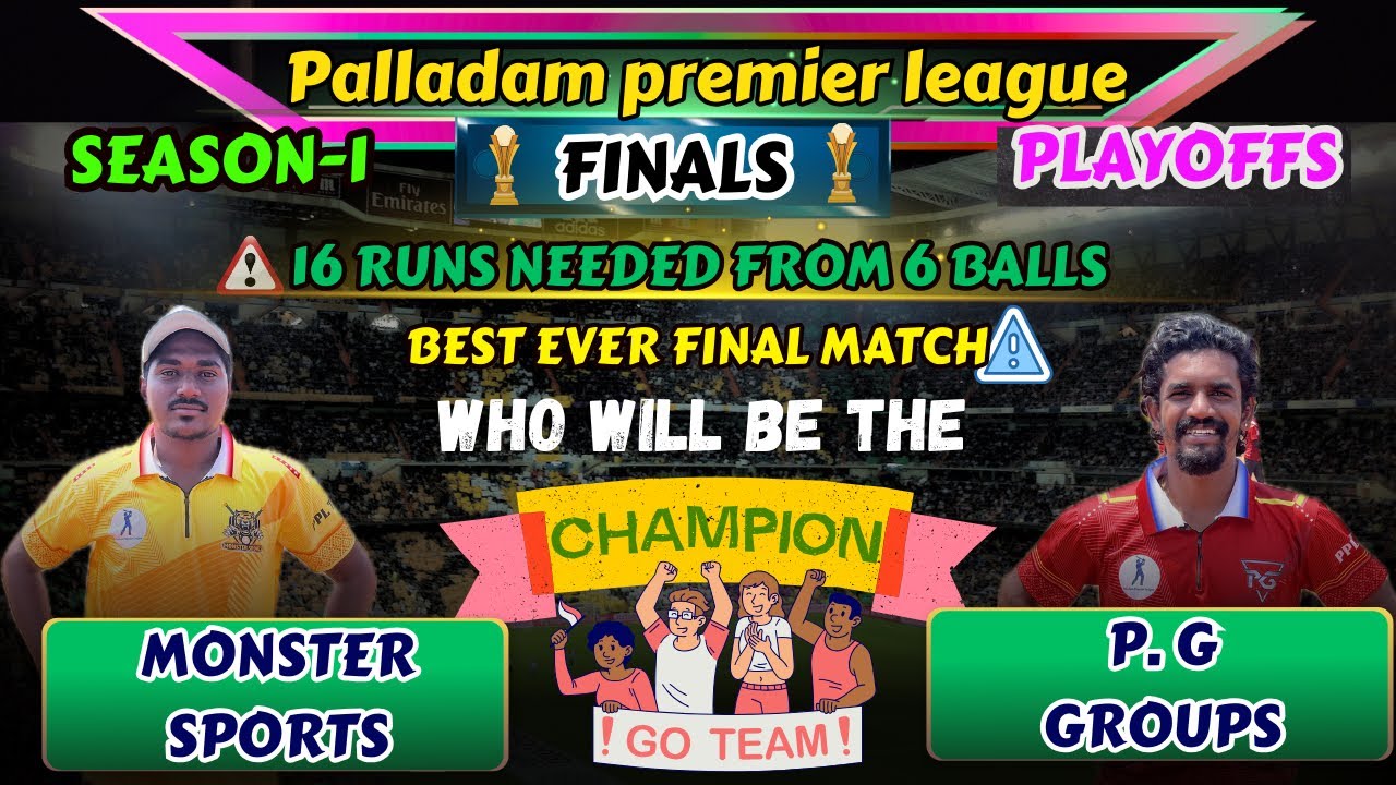 FINALS⚠16 runs needed from 6 balls⚠️Best ever Match one good fielding can change result of the match