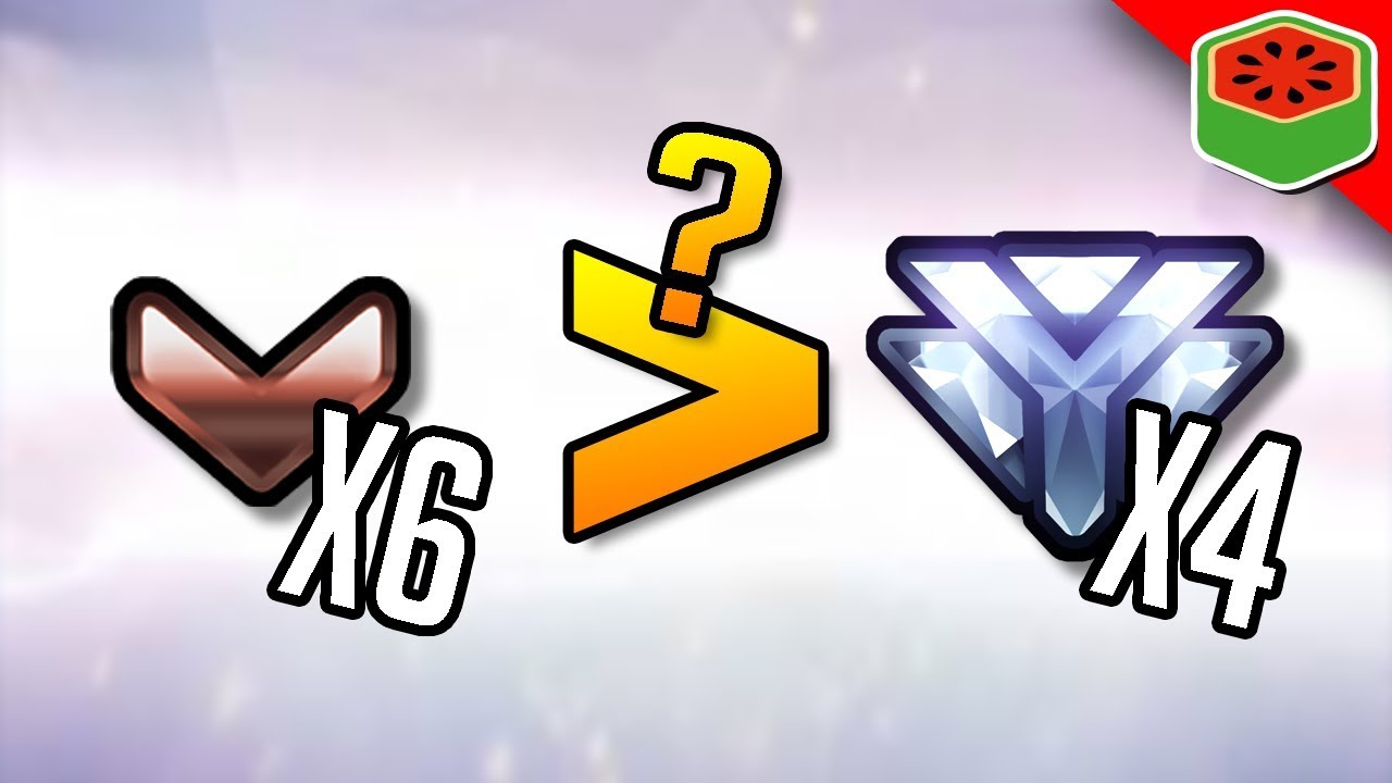 CAN 6 BRONZE PLAYERS BEAT 4 DIAMONDS? | Overwatch