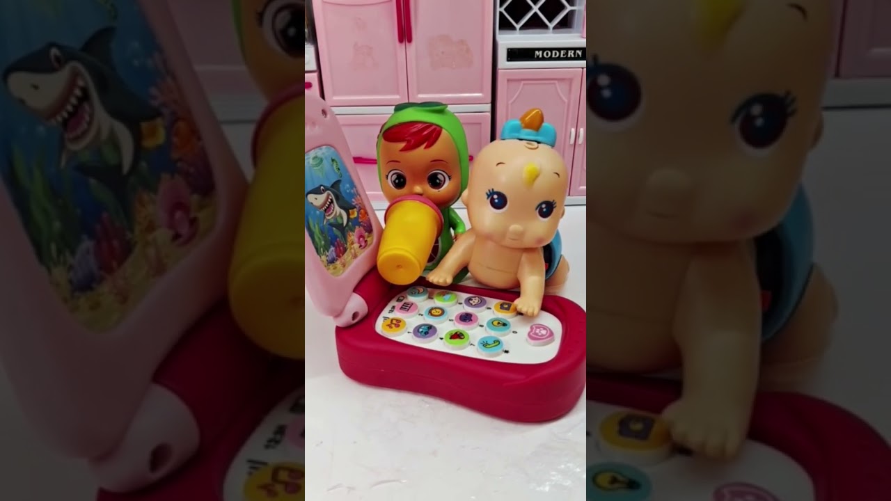 Набор игрушек для кукольных игр 👶📞👶Увлекательная распаковка и обзор🎧