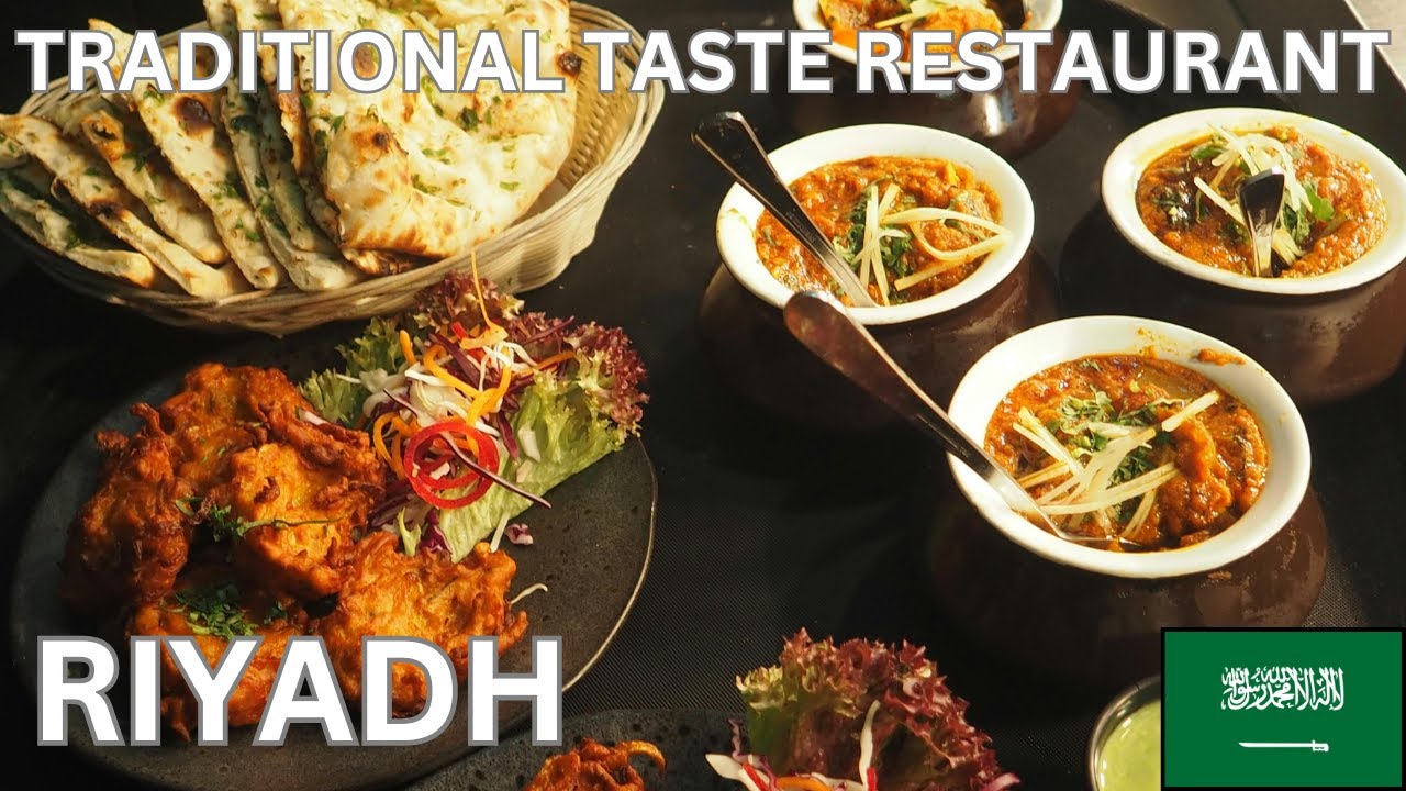 TRADITIONAL TASTE RESTAURANT 🇸🇦 BEST INDO PAK CUISINE IN RIYADH مطعم الطعم التقليدي. الرياض 🍽️🍔