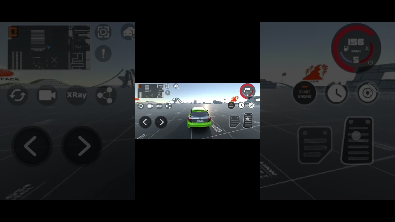 car jumping test powerfull car 🚗 driverx game