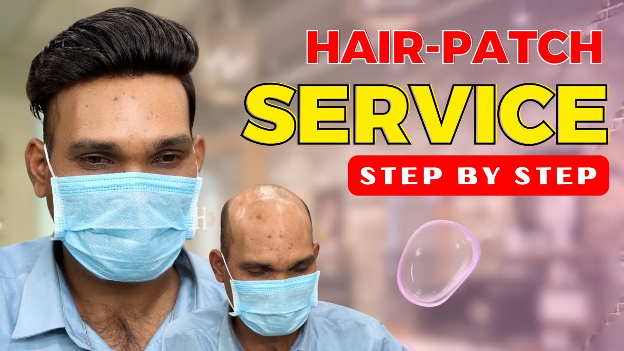 Hair patch Service | Hair Patch service at home | How to service hair patch #hairpatchservice #wig