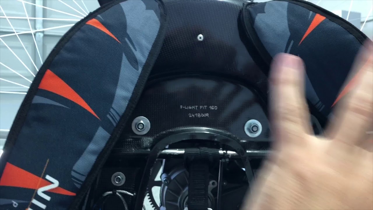 Nirvana Paramotor F-Light 160 Paramotor Harness Setup