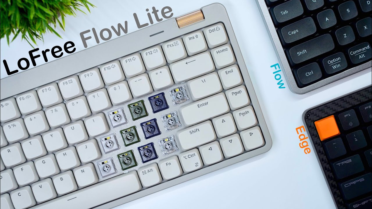 LoFree Flow LITE — лучшая бюджетная низкопрофильная механическая клавиатура?