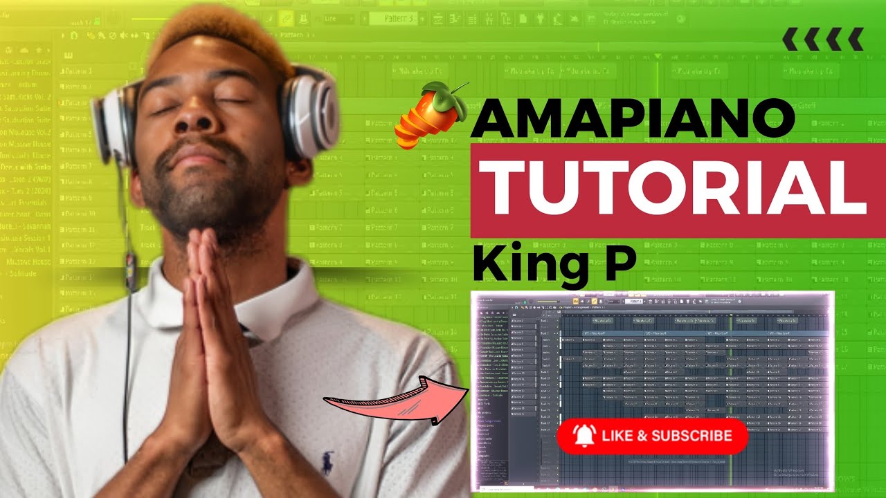 How to make Amapiano like KING P || Amapiano Tutorial in Fl Studio 2025🔥[FREE]🔥Sample Pack Below👇