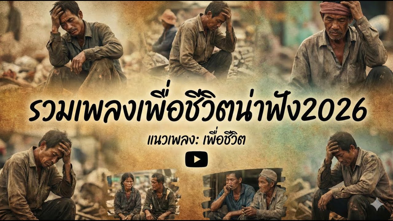 รวมเพลงเพื่อชีวิตน่าฟัง 2026 ยาวๆ1 ชม.