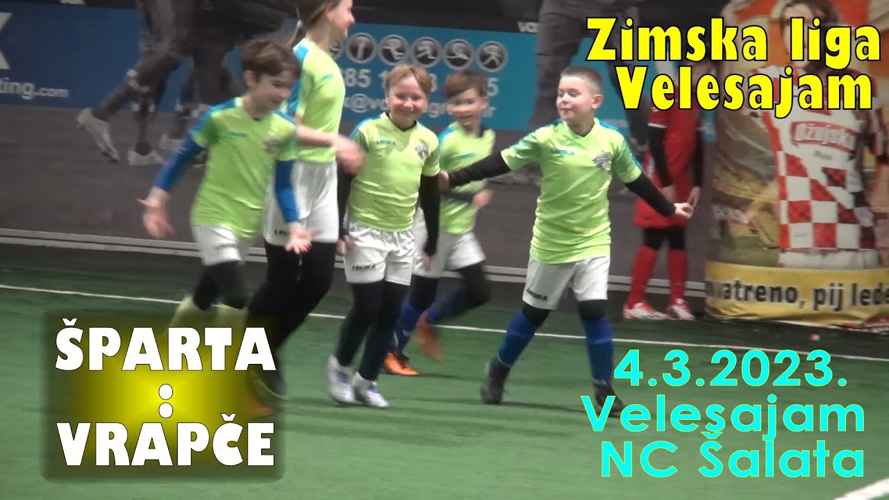 ŠPARTA vs VRAPČE [Zagići] - Zimska liga Velesajam
