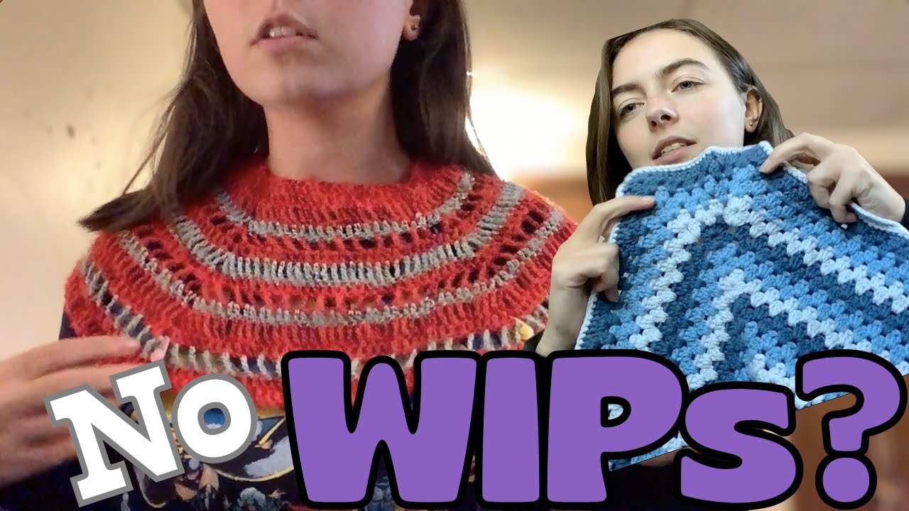 Attempting to Finish my WIPs...fail? | Vlog