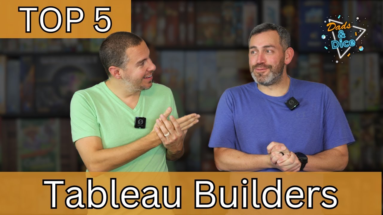 Tableau Builder | Top 5 Board Games