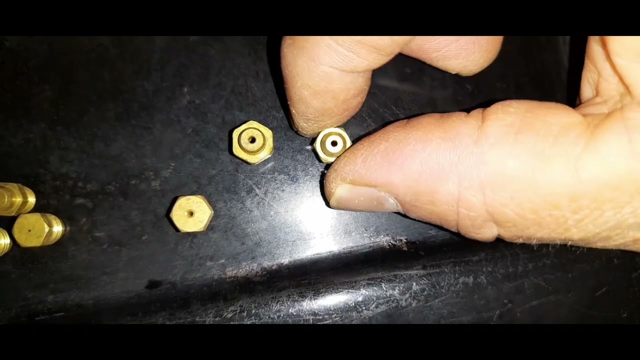 Cómo identificar  espreas de gas natural  de las de gas Lp. o embasado.