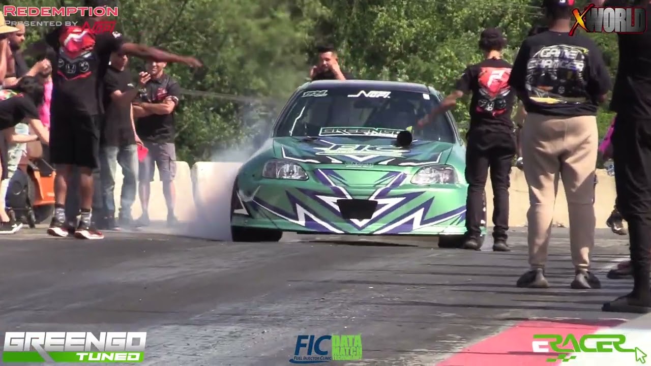 FWD civic goes low 8’s with a 6466!!
