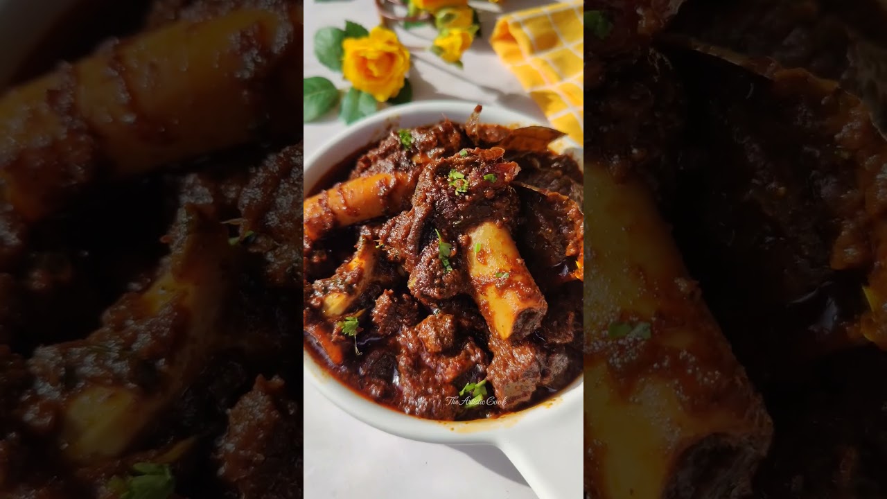 Bhuna Gosht | Bhuna Mutton fry | Mutton Roast Recipe 💫😍#mutton #bhunagosht #shorts