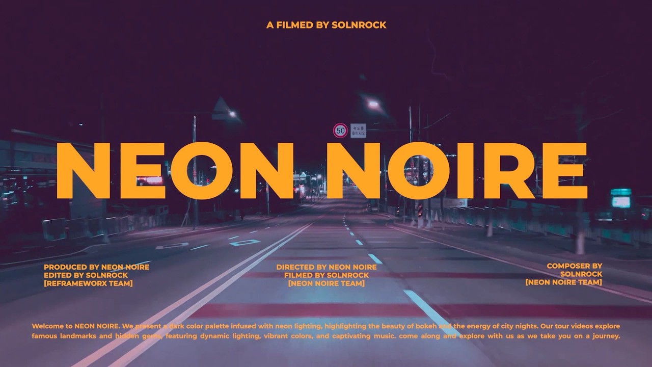 Incheon & Seoul Night Drive &ndash; Ambient Indie &times; Neo-Soul | Relax / Sleep / Drive | 인천 & 서울 드라이브
