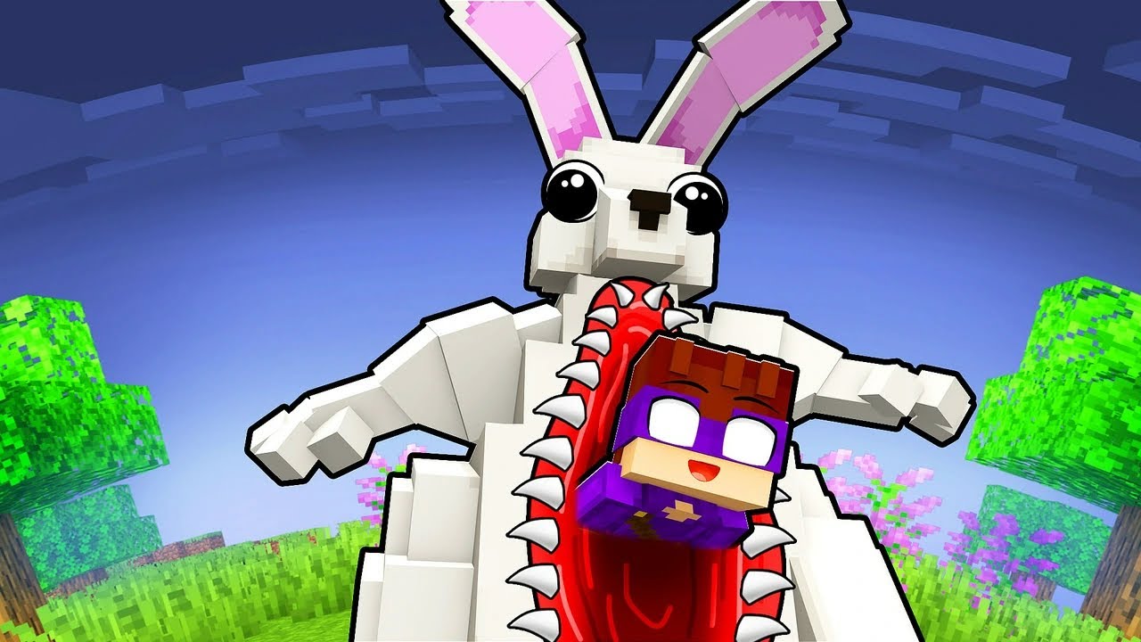 Fui ADOTADO pelo COELHO MONSTRO de 99 Noites na Floresta Minecraft!! &lsaquo; DONAT3LO &rsaquo;