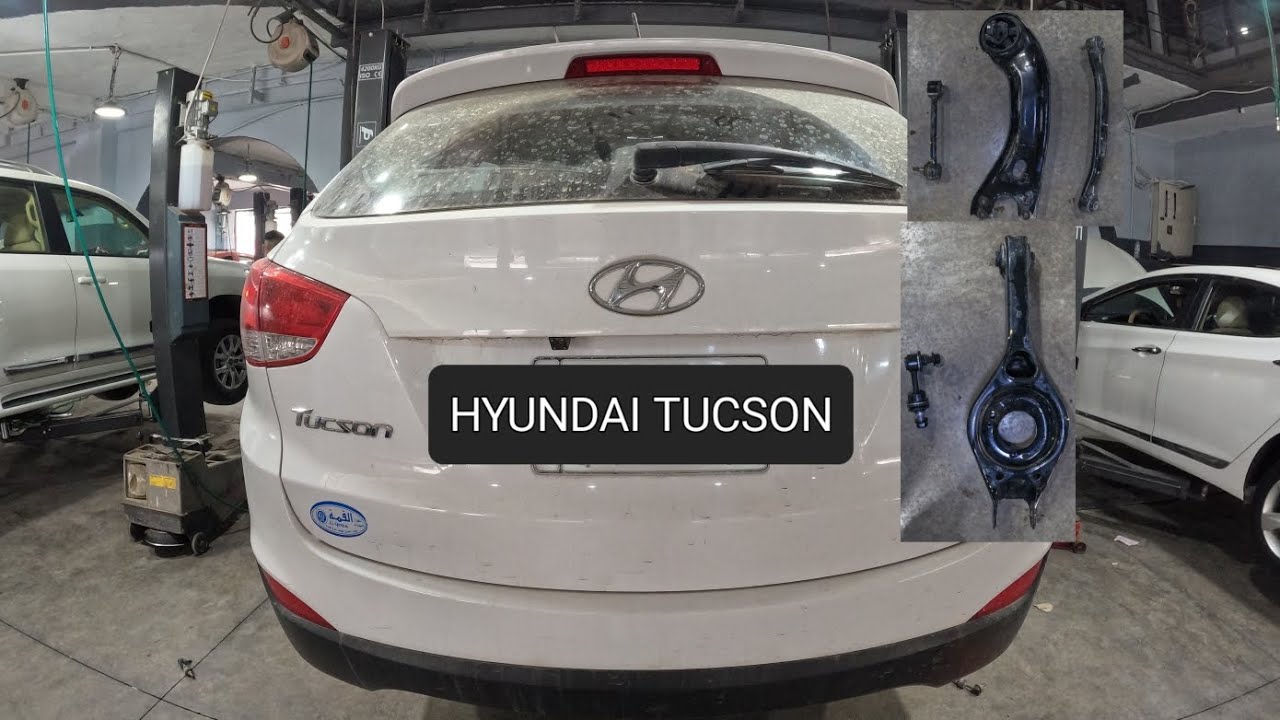 instalar nuevo sistema de suspensión trasera .. hyundai tucson