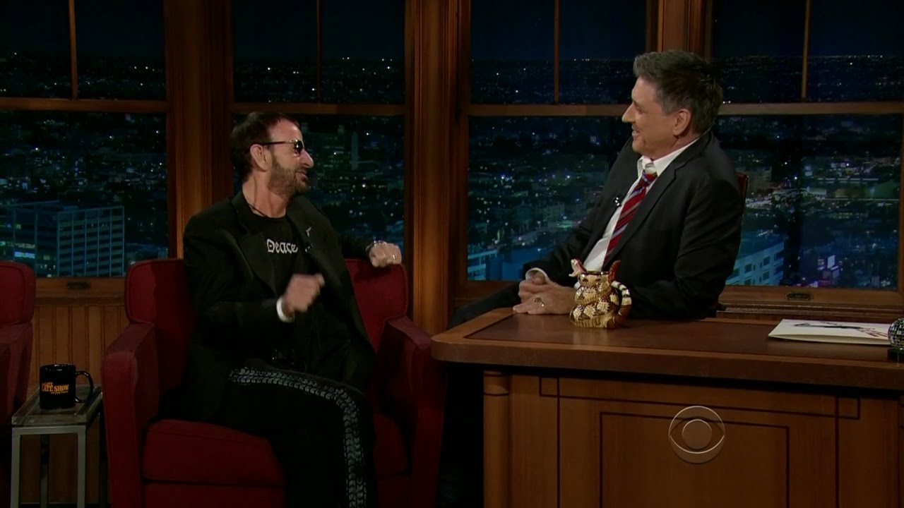 Late Late Show with Craig Ferguson 1/31/2012 Ringo Starr