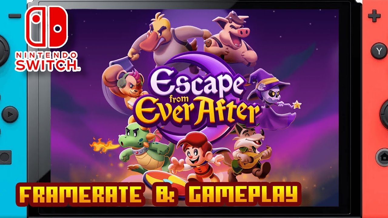 Escape from Ever After - (Nintendo Switch 1) - Framerate & Gameplay - 4K