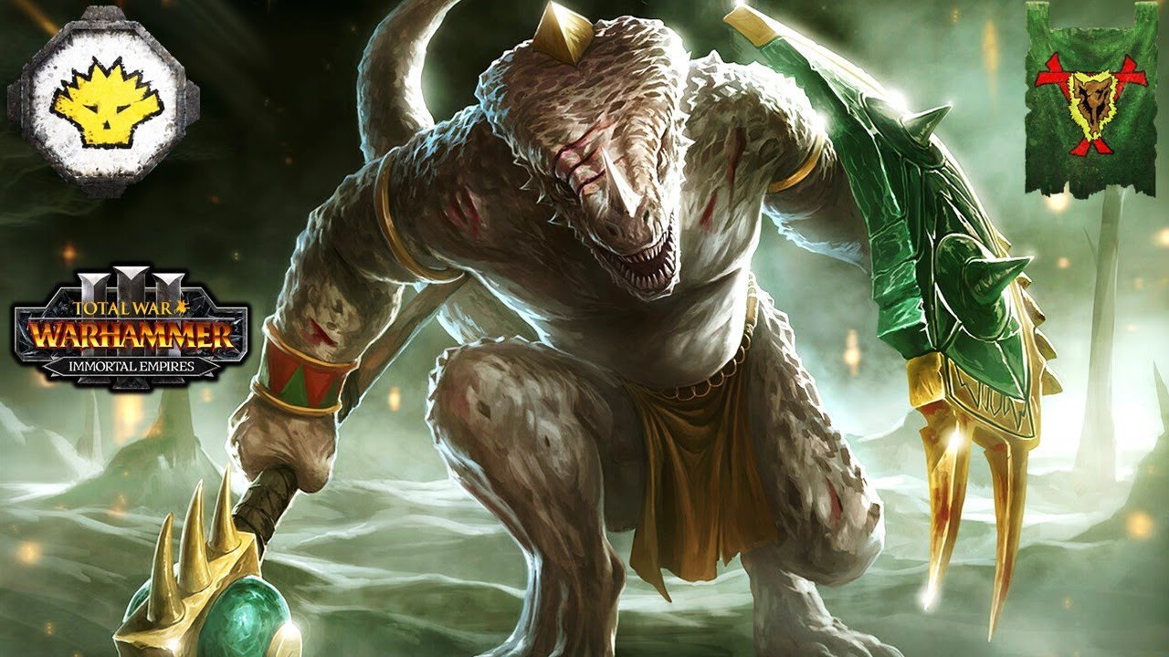THE GREAT WHITE LIZARD - Epic El Clásico in the Jungles of Lustria - Total War Warhammer 3