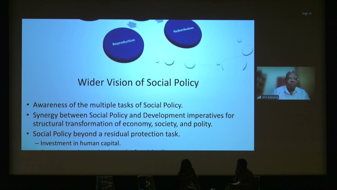 Panel 1: Social Policy and Development in Africa | New Directions in African Political Economy