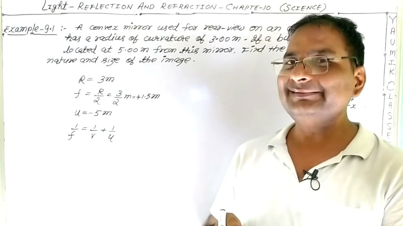 Numericals On lens and mirror formula and magnification..