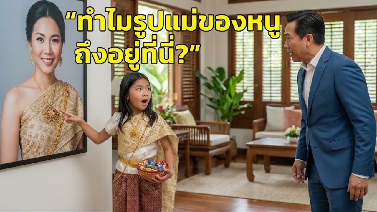 “ทำไมรูปแม่หนูถึงอยู่ในบ้านของคุณลุง” เด็กหญิงชาวไทยถาม ทำให้นักธุรกิจชาวอเมริกานิ่งงัน