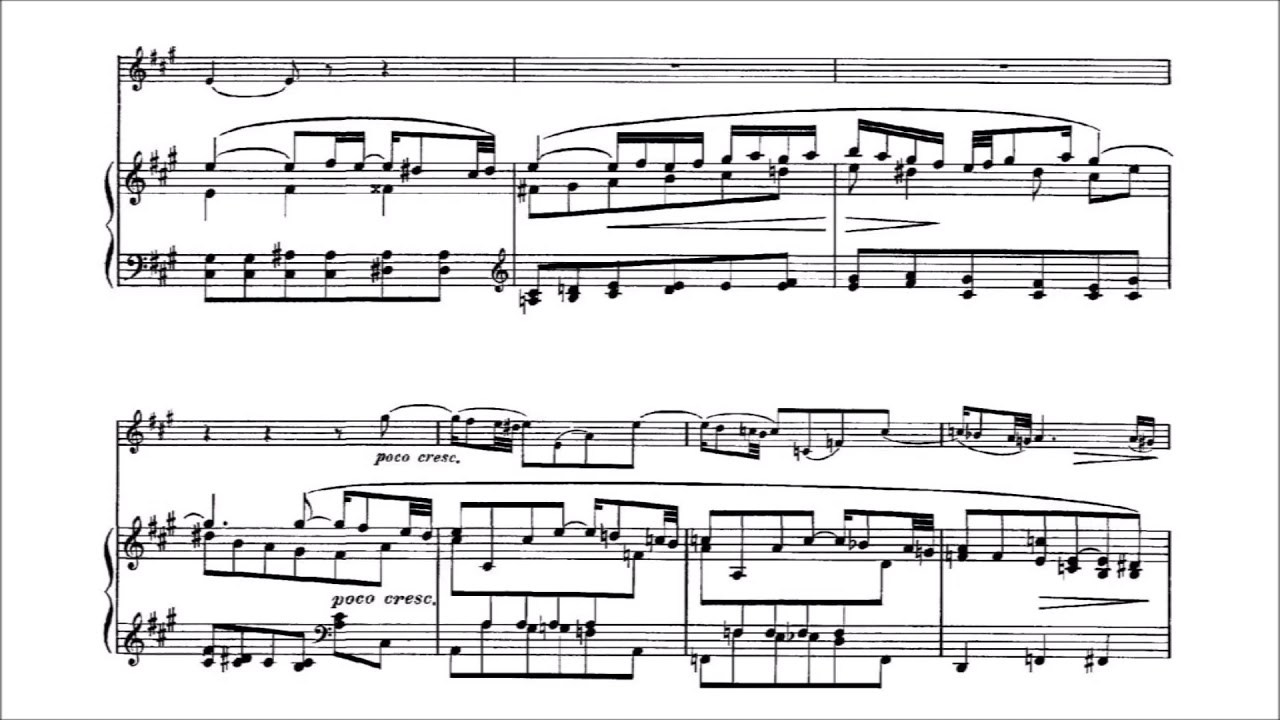 Gabriel Fauré - Violin Sonata No. 2, Op. 108