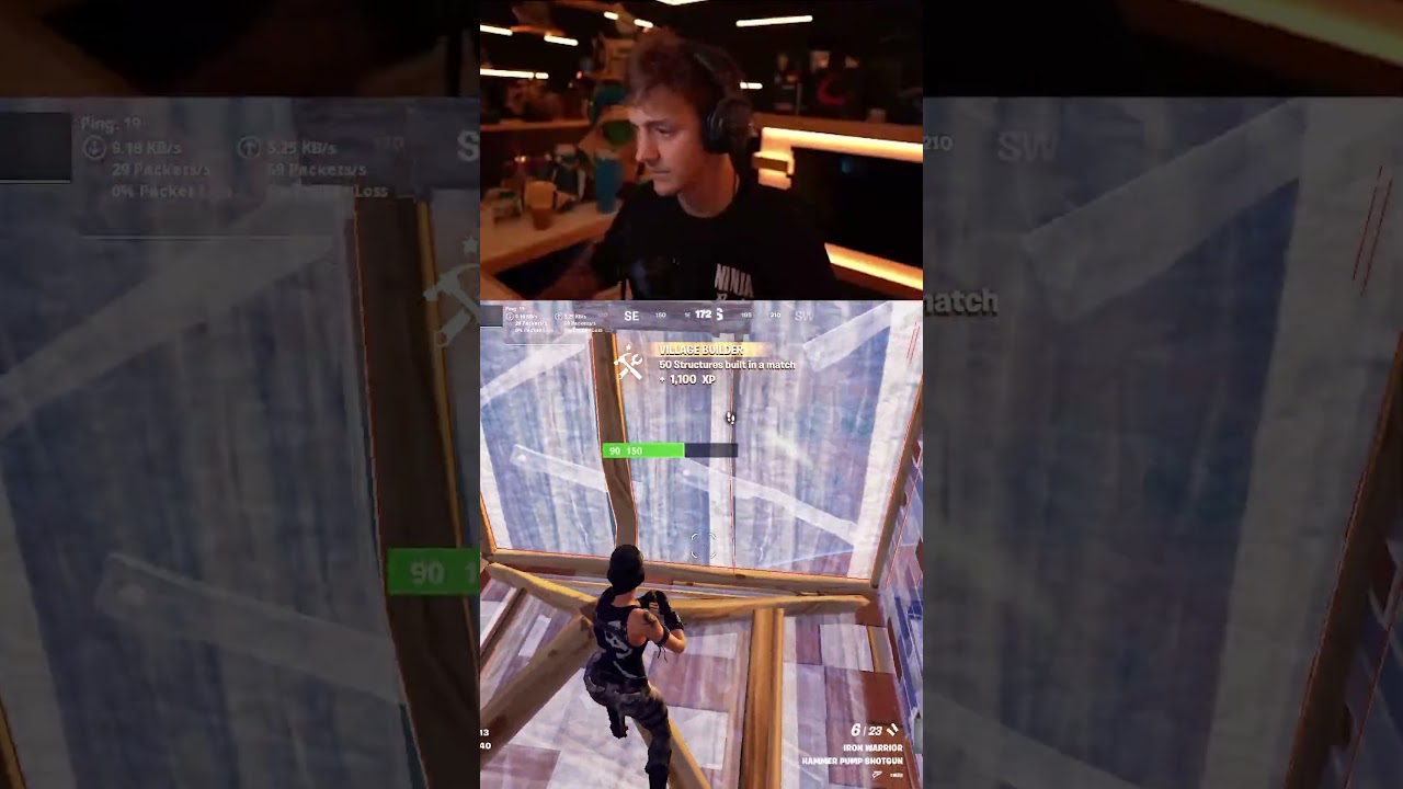 So I Ran Into NINJA in solo ranked game... #fortnite #fortniteranked #fortniteclips